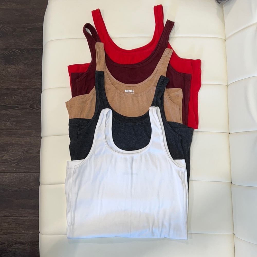COPY - Five (5) Old Navy “Tami” tanks, all size Medium